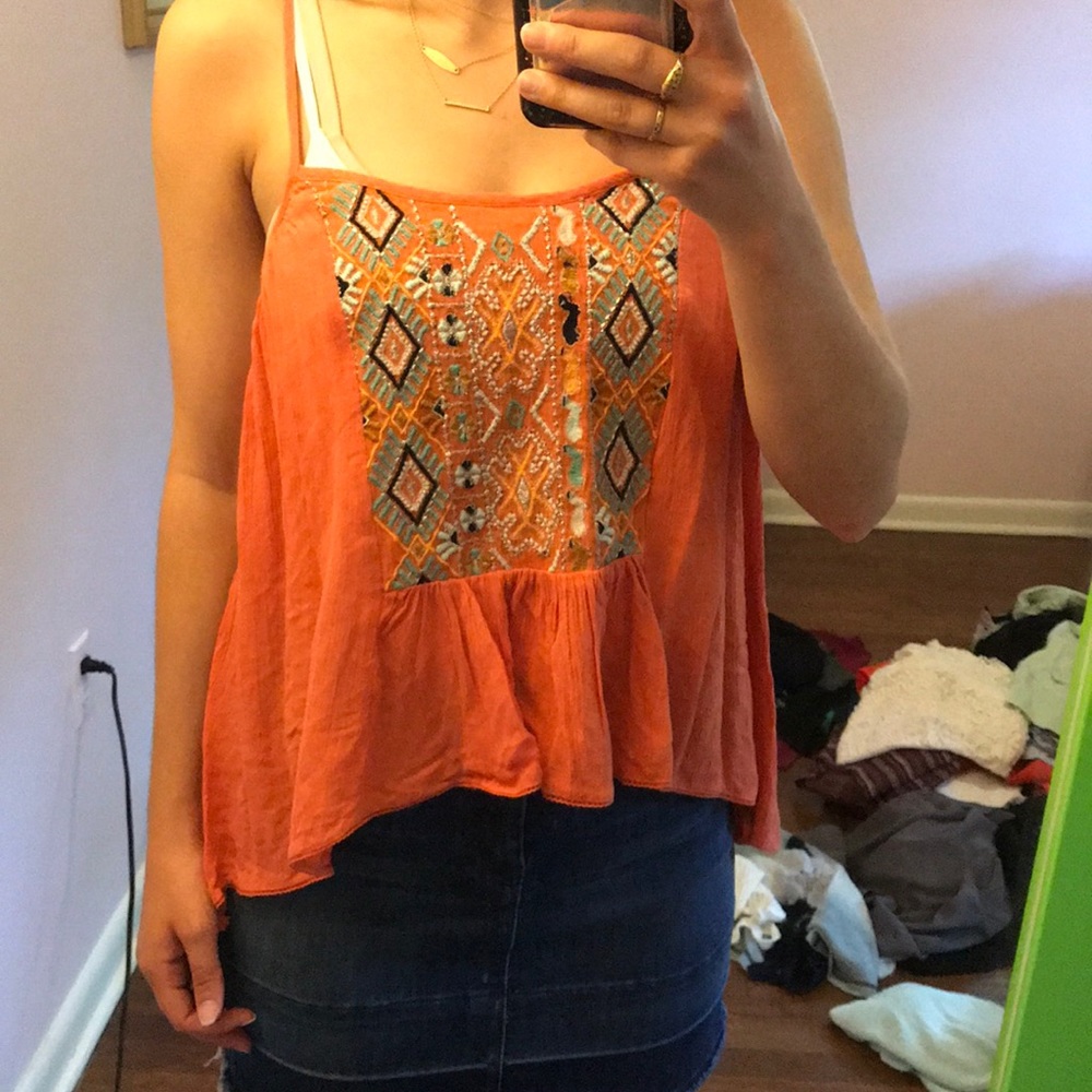 Urban Outfitters Embellished Summer Tank